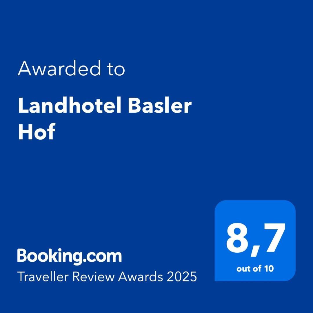 Oeko-Landhotel Basler Hof Лаутербах Экстерьер фото